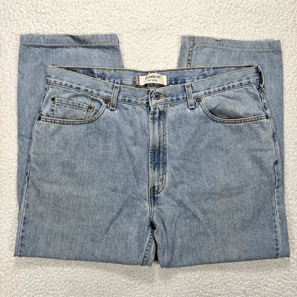 Levi's 550 Relaxed Jeans Men's‎ 40x32 (Actual 38x27.5) Streetwear Grunge Casual